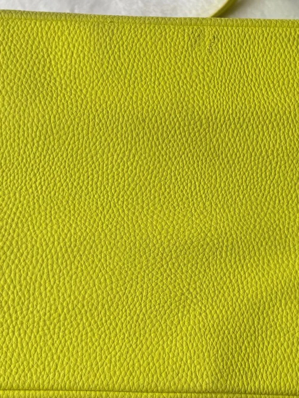 NWOT Thirty-One Jewell Style Setter Tote Perforated Citron Pop Neon Yellow